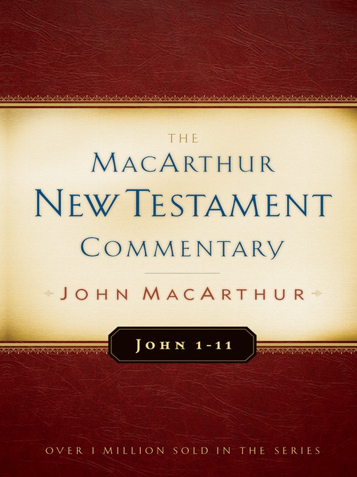 Cover image for John 1-11 MacArthur New Testament Commentary